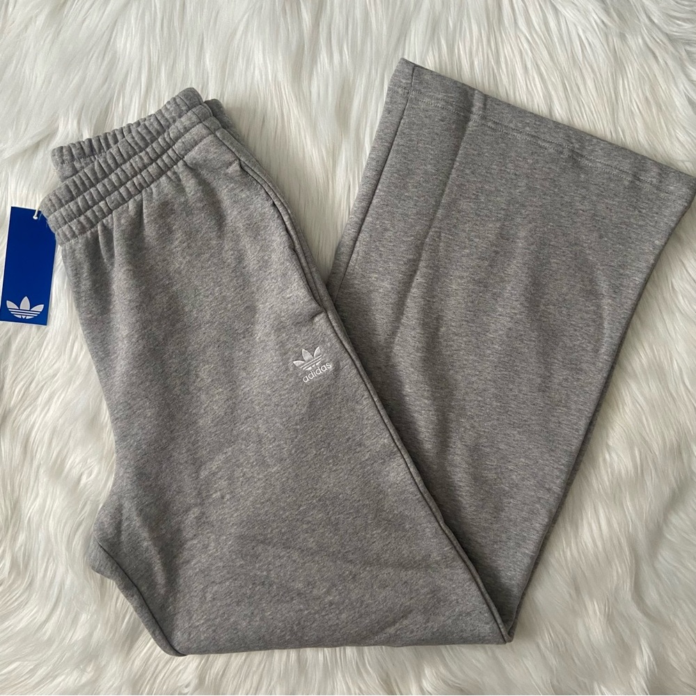 wide leg fleece pant